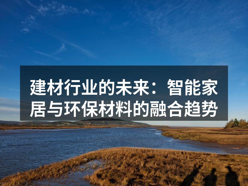 建材行业的未来：智能家居与环保材料的融合趋势